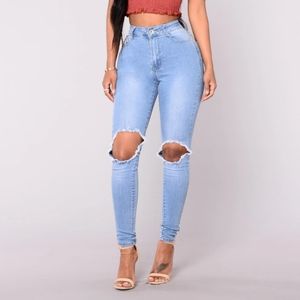 Brand new fashion nova high waisted jeans